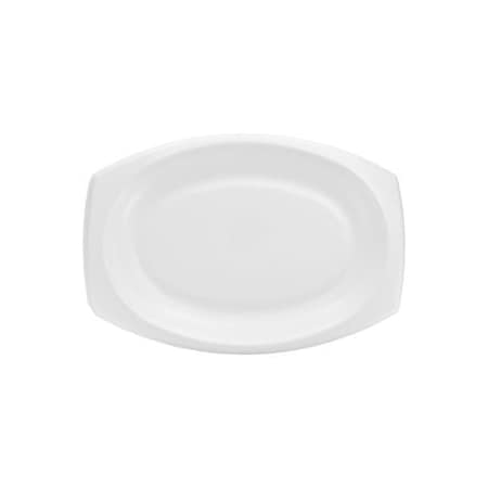Dart 11PRWQRS Quiet Classic Laminated Platter 11 in. White, 5PK 11PRWQ
